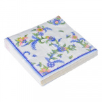 Салфетки бумажные 20шт, двухслойные, 33x33см "Весенние цветы" GC Design