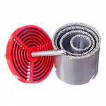 Набор коронок по керамической плитке (33мм,53мм,67мм,73мм) ЕРМАК