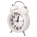 Будильник электронный, металл, пластик, 8,5x6,5x2,5см, 1хLR4, арт.227