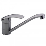 CRYSTAL mix Смеситель Диана для кухни, керам. картридж 40 мм, хром