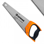 Ножовка по дереву 350мм, закаленный зуб, трехстор. заточка ЕРМАК