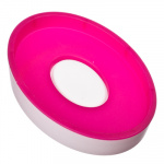 Мыльница овальная, пластик, 12х8,5см, 3 цвета