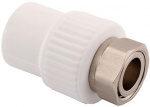 Полипропилен Муфта комб. 20*3/4 с накидной гайкой вн
