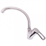 FRESSO Смеситель SH379 для кухни с бок. ручкой, керам. картридж 40 мм, шпилька, хром