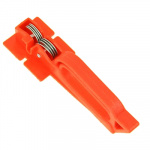 Ножеточка на блистере 19,5х4,5х3см, полипропилен, нерж. сталь, точильный камень