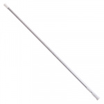 Карниз для ванной 2,6м, Silver окрашенная сталь, эконом