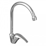 Смеситель Klabb 15 для кухни с бок. ручкой, керам. картридж, 35 мм, хром