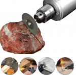 Набор быстрорежущих алмазных дисков 5шт + вал 1шт