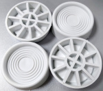 Подставки антивибрационные для стиральных машин и холодильников, 4шт, резина, d45х20мм