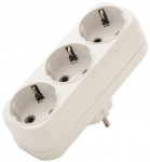 Тройник на 3 роз. с/з 16А А303 Универсал