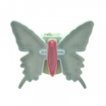 Светильник-ночник "Веселая бабочка" в розетку 7,5x11 см (пластик, металл)