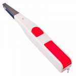 Зажигалка пьезо с индикатором АА пластик 2,7*25*3,5см 3 цвета 4А