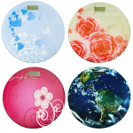 Весы напольные электронные ЖК-дисплей, макс. нагр.до 180кг, арт.VS1, 4 дизайна