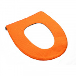 VETTA Чехол для сиденья унитаза 44х37см, искусственный мех, ПВХ, "Велюр" , 2 цвета