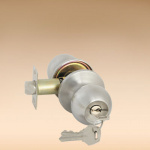 KORAL Замок 6072 sset мат.хром с кл.6871