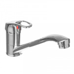 Смеситель Klabb 14 для кухни, керам. картридж 35 мм, хром