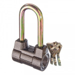 Замок навесной на блистере Б-03 60мм (с длин. дужкой) ЕРМАК