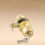 KORAL Замок 6092 pbet золото с кл.