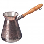 Турка для кофе 600мл "Жар-птица", медная