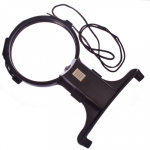 Лупа для рукоделия с подсветкой, 21,5х14см, пластик, 2,5-кратное увеличение