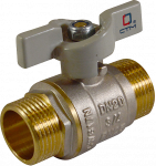Кран шаровой CTM 1/2" п/п бабочка