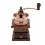 Кофемолка с деревянным основанием, микс