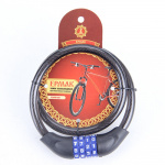 Замок велосипедный противоугонный кодовый 12*800мм арт.427 ЕРМАК 