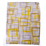 Шторка для ванной, ПЕВА, 180x200см, "Геометрия", 3 цвета