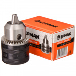 Патрон с ключом 1,5-10мм, конус В12 ЕРМАК