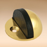 Упор дверной полусфера золото