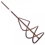 Миксер для строительных смесей 100x6x450мм, полимерная окраска, цвет бронза