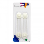 Блокиратор гибкий для дверей и выдвижных ящиков от детей, 17см 2шт