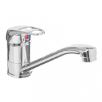 Смеситель Quartz Н9211 для кухни , керам. картридж 40 мм, хром