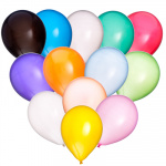 Шары воздушные "Ассорти" 12", металл 10шт