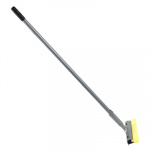 Окномойка с резиновым ворсом и сгоном