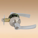 Замок KORAL 390 cpbk хром б/кл.