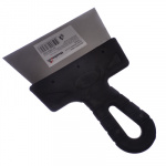 Шпатель нерж, пластиковая ручка 150мм HEADMAN