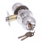 Замок 6072-01 cpet хром с ключом LARS