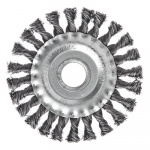 Щетка металл. для  УШМ125мм/22мм, крученая, дисковая ЕРМАК