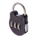 Замок цифровой на блистере металл 3 цвета CR-19В