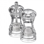 Набор для специй 2пр. мельница 11.5см + солонка 10см акрил P1 2804SP VETTA