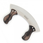 Нож двуручный для рубки 21147/190 Tramontina Polywood на блистере коричневый