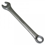 Ключ рожково-накидной 17мм CrV матовый ЕРМАК