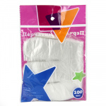 Перчатки полиэтиленовые, 100 шт, р-р M