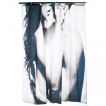 VETTA Шторка для ванной, ткань полиэстер с утяжелит, 180x180cм, "Влюбленная пара"