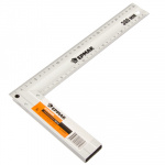 Угольник столярный алюминиевый литой 300мм ЕРМАК