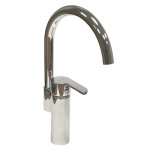 RAIN Смеситель 5800 для кухни с бок. ручкой, керам. картридж 35 мм, хром /стразы/