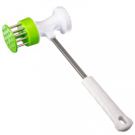 Тендерайзер+отбивной молоток, пластик, нерж.сталь, 11,5х5х26см