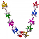 Гирлянда-растяжка из фольги 20х20х2см Снежинка MYH049