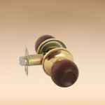 Замок KORAL 6871 (6072) wk/pbps тем. дерево/золото б/кл. б/фикс..